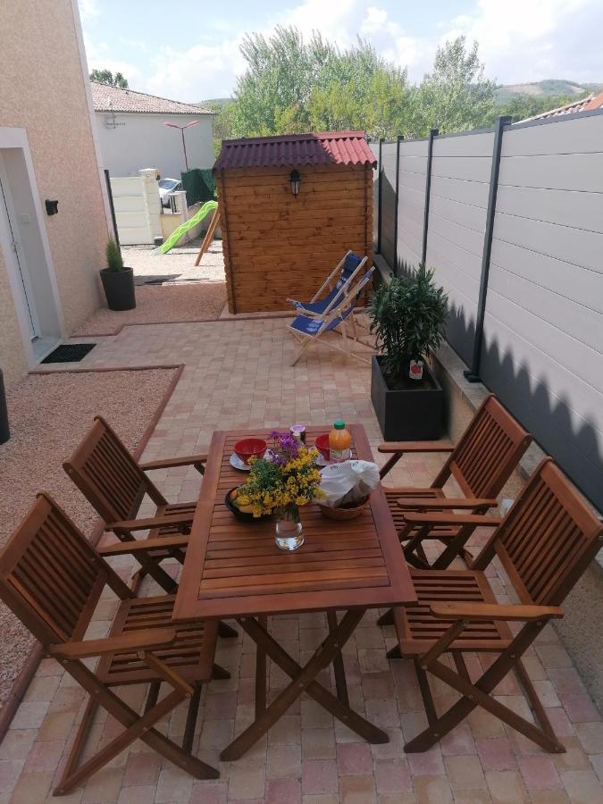 Charmant Appartement T2 Dans Villa Avec En Supplement Spa Exterieur De Mai A Septembre Laveyron エクステリア 写真